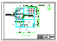 天津医院污水处理工程全套cad设计图纸_图1