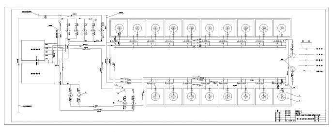 某市供热管网水站扩建工程竣工图CAD参考详图_图1
