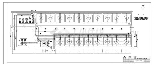 某市供热管网水站扩建工程竣工图CAD参考详图-图二