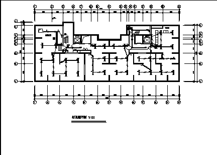 都旺新城某高层住宅楼电气系统设计施工cad图纸-图二