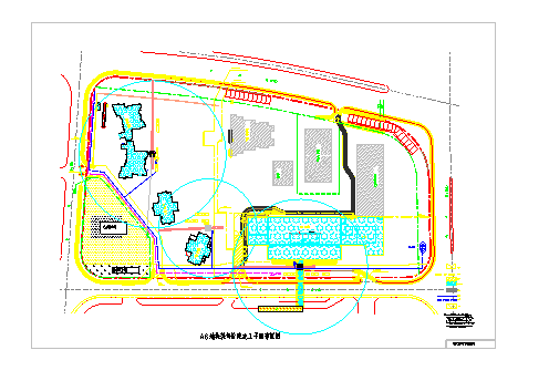 住宅小区施工总平面图（多张）