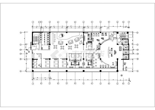 新概念公寓楼建筑规划CAD平面参考图-图一
