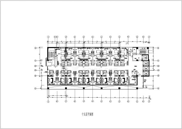 新概念公寓楼建筑规划CAD平面参考图-图二
