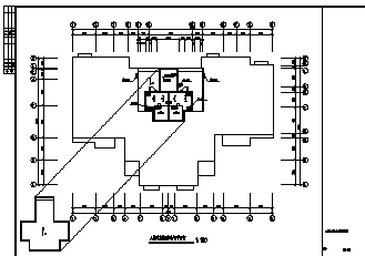 某高档小区高层住宅电气初步设计施工cad图纸-图二