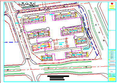杭州小区道路雨污水管道工程施工全套设计图