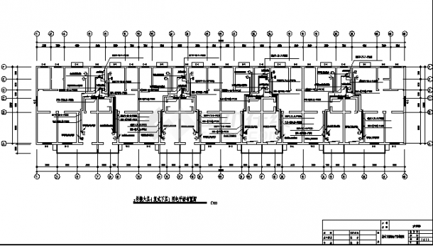 某高层复式住宅楼电气系统设计施工cad图纸-图二