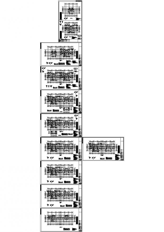 [福建]27层框剪结构住宅楼结构施工图_图1