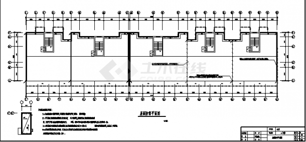 某小区多层住宅楼电气系统设计施工cad图纸（含说明）-图一