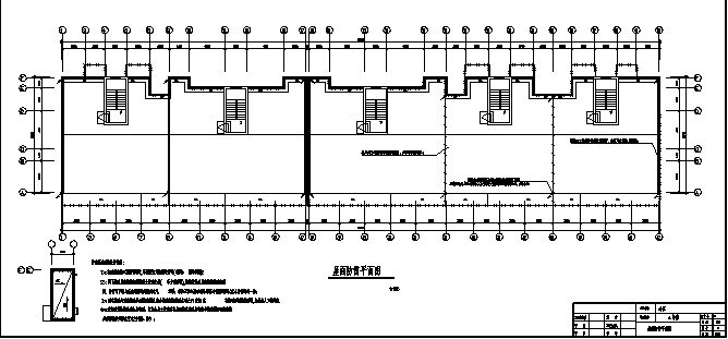某小区多层住宅楼电气系统设计施工cad图纸（含说明）_图1