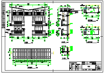 3470平米六层砖混住宅楼cad图（计算书、建筑、结构图）_图1
