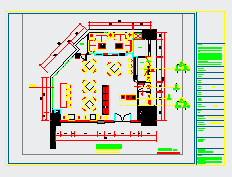  Decoration construction drawing of Dongjin Expo Cafe - Figure 2