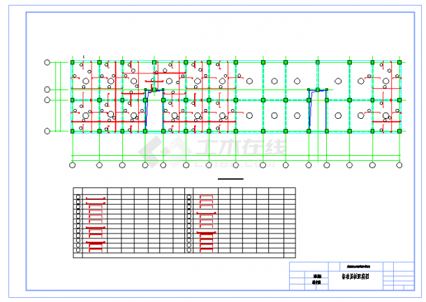 【6层】框架住宅楼全套设计cad图（含任务书，开题报告，计算书，建筑图，结构图）-图二