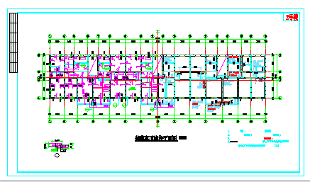 某六层砖混结构住宅楼全套cad设计图及计算书_图1