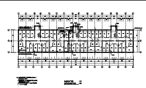 某小区18层住宅楼电气系统设计施工cad图纸-图二