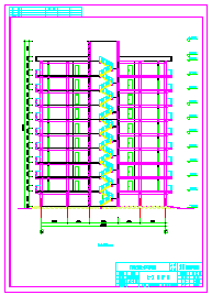10层框架剪力墙公寓cad设计（计算书、部分建筑、结构图）-图一