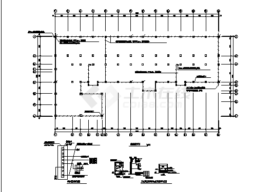 北京某医院综合楼电气系统设计施工cad图纸-图二