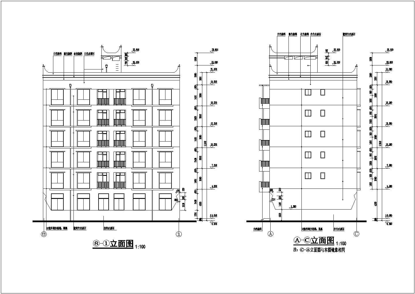 1570.31平米住宅建筑设计施工图