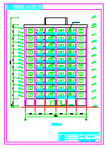 6442平米11层框剪豪华公寓cad图纸（计算书、建筑、结构图）_图1