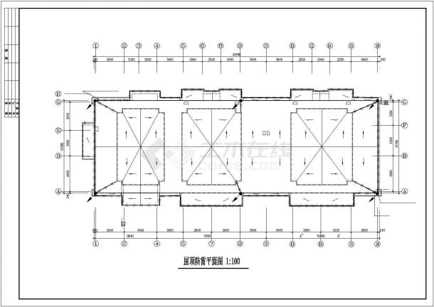 泰安市新宸国际小区6层住宅楼全套电气系统设计CAD图纸-图一