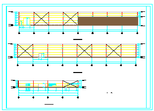 66.8x60.8m带吊车的钢结构厂房结施cad图纸【34个CAD文件】_图1
