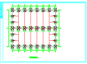 42x36m 18m双连跨单层门式刚架结构独立基1530.7平米标准厂房cad设计结施图-图二
