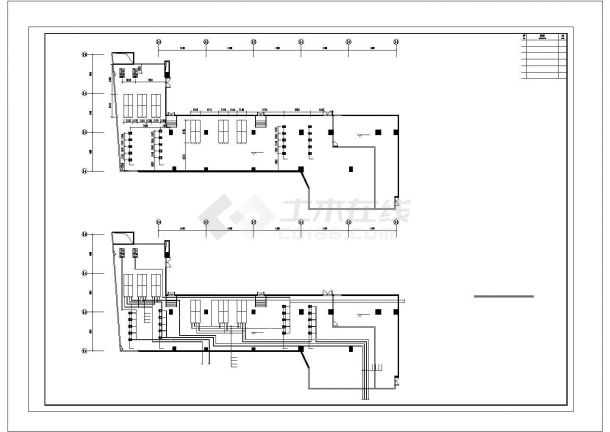 【广东】超高层办公楼空调通风及防排烟系统设计施工CAD图，含设计说明-图一