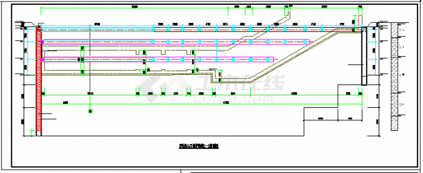  [Beijing] A complete set of structural cad design drawings of a subway station - Figure 1