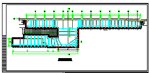 [北京]某地铁车站全套结构cad设计图纸-图二