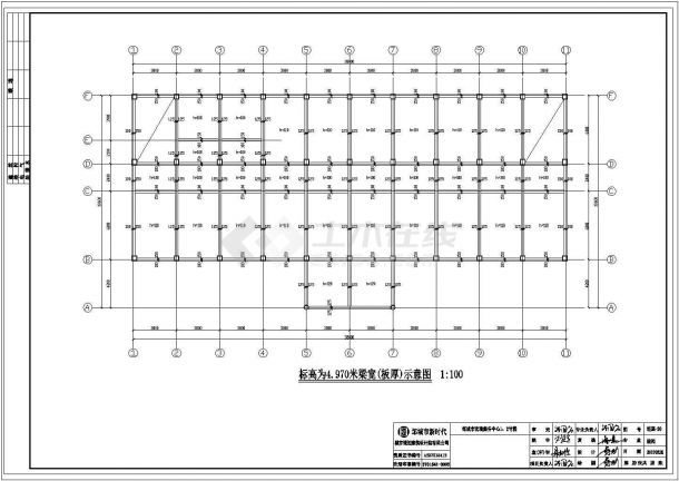[山东]邹城市宏瑞商务中心水暖电设计结构设计全套图纸（含空调通风设计施工说明）-图一