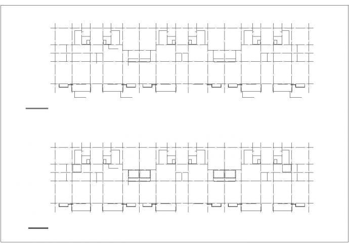 白银市玉成家园小区6层砖混结构住宅楼建筑设计CAD图纸（含阁楼和地下室）_图1