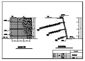 某变电站工程深基坑锚杆结构及喷锚支护设计cad图_基坑锚杆结构及喷锚支护设计-图一