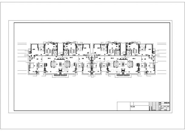 [湖南]十六层住宅楼给排水施工图（含设计说明，目录表、图例及主要材料表）-图一