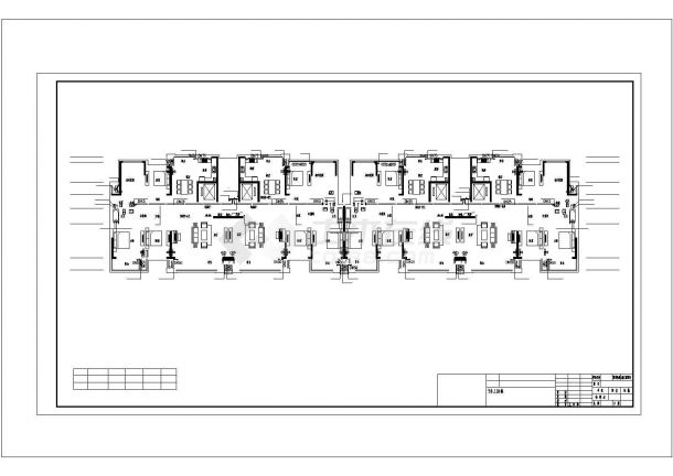 [湖南]十六层住宅楼给排水施工图（含设计说明，目录表、图例及主要材料表）-图二