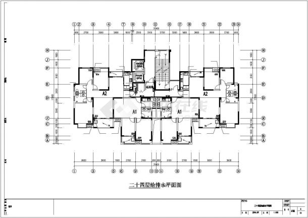 [安徽]高层住宅小区及其配套建筑给排水施工图（含设计和施工说明）-图二