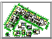 8层L型6单元每单元2户住宅楼建筑设计施工图-图一