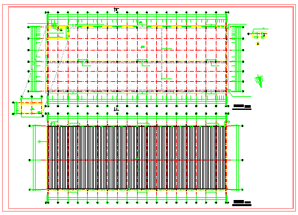 某厂区整套规划建筑设计cad施工图附效果图-图一
