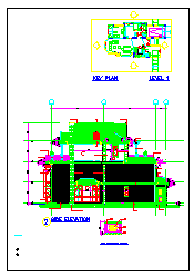 某市豪华别墅建筑设计施工cad图纸-图一