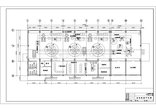 【广东】某郊区水电站初步施工设计全套cad图纸-图一