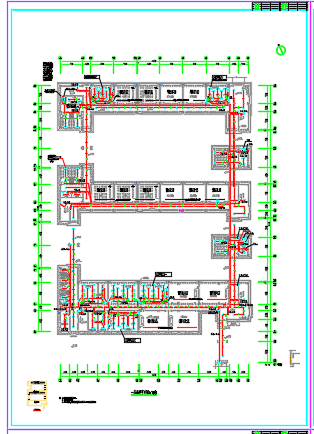 [江苏]17090平方米五层中学教学楼电气全套施工图(CAD，40张图纸)-图二