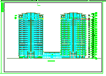 某地高层住宅及会所建筑设计施工图纸_图1