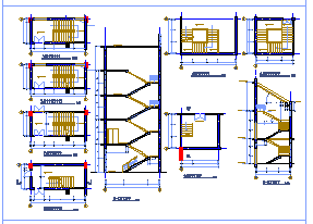 某地区多层办公楼设计建筑cad施工图-图一