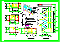 某地六层住宅楼建施设计CAD全图-图二