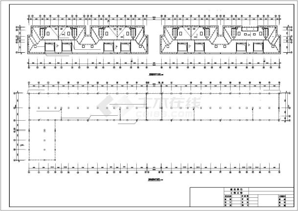 住宅楼配电系统施工cad图，共八张-图一