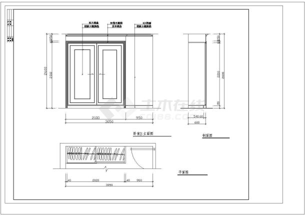 私人住宅装修最新的CAD设计图-图二