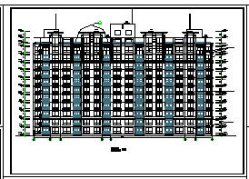某高层住宅楼全套建筑设计施工详图_图1