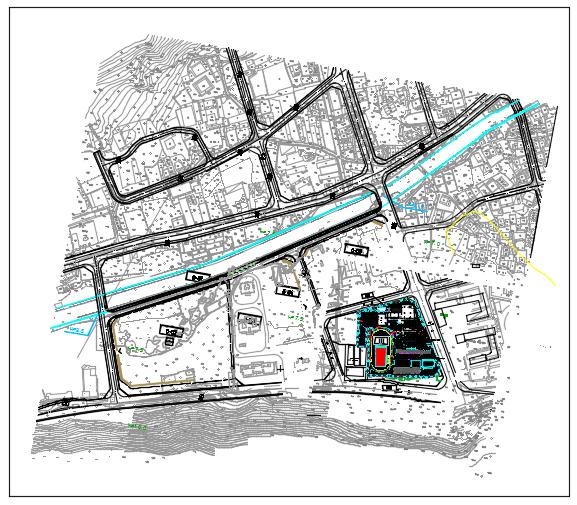 某职业技术学院 室外景观总图工程