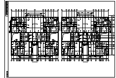 华北区某16层框剪体系结构住宅楼建筑设计cad图纸-图二