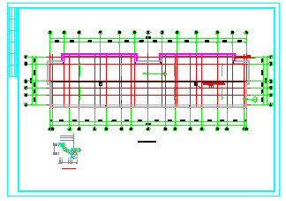 金和花园小区住宅楼建筑施工设计CAD图纸-图二