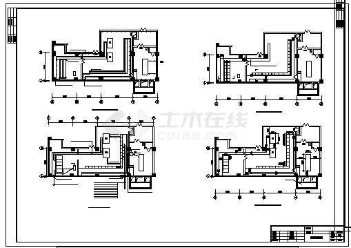 某12层办公楼强电cad设计施工图纸-图一