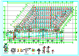 小高层短肢剪力墙住宅楼cad结构工程设计图纸_图1